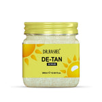 DR.RASHEL De-Tan Scrub For Face & Body (380 Ml) | Revitalizing Tan Removal Scrub | Cleanser Scrub For Deep Exfoliation | Dead Skin Remover Scrub | Blackhead Remover Scrub | Skin Brightening Lightening