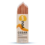 YOUVA Navneet Youva | Cedar Pencils With Eraser Tip For Students And Professionals | Writing Pencils | Pack Of 10 | Black