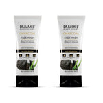 DR.RASHEL Face Wash Natural Extracts Charcoal Facewash Deep Cleansing & Helps Reduce Dirt and Oil Suitable For All Skin Types -Pack of 2(100 ML) Each