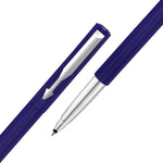 Parker Vector Standard Chrome Trim Roller Ball Pen| Blue Body Color| Ink Color : Blue | Ideal For Professional Use Visit the Parker Store
