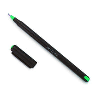 Pentonic 1.0mm Ball Pen Blister Pack | Grey Body | Pink,Green,Orange,Brown,Lime Green,Purple,Turquoise Blue,Blue,Grey,Red Ink | Set of 10 Pens