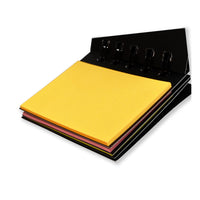 Solimo Sticky Notes Pad, Pocket-Size, Wirobound (2 x 3 Notes and Flags, 5 Colours)