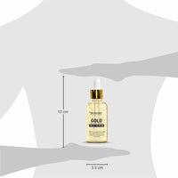 Dr.Rashel Gold Face Serum for Moisturizing & Glowing Skin | Fighting against Aging, Sun Damage, Dark Spots | 30ml