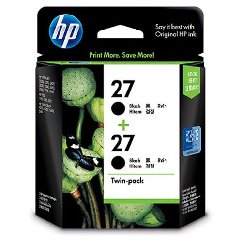 HP Inkjet CC621AA Twin Pack Print Cartridge (Black)