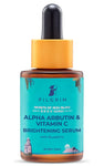 PILGRIM Korean 2% Alpha Arbutin & 3% Vitamin C Brightening Face Serum for glowing skin| Alpha arbutin face serum|All skin types | Men & Women| Korean Skin Care| Vegan & Cruelty-free | 30ml