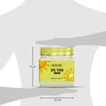 DR.RASHEL De-Tan Scrub For Face & Body (380 Ml) | Revitalizing Tan Removal Scrub | Cleanser Scrub For Deep Exfoliation | Dead Skin Remover Scrub | Blackhead Remover Scrub | Skin Brightening Lightening