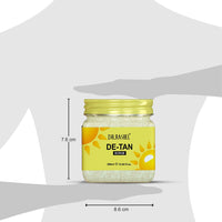 DR.RASHEL De-Tan Scrub For Face & Body (380 Ml) | Revitalizing Tan Removal Scrub | Cleanser Scrub For Deep Exfoliation | Dead Skin Remover Scrub | Blackhead Remover Scrub | Skin Brightening Lightening