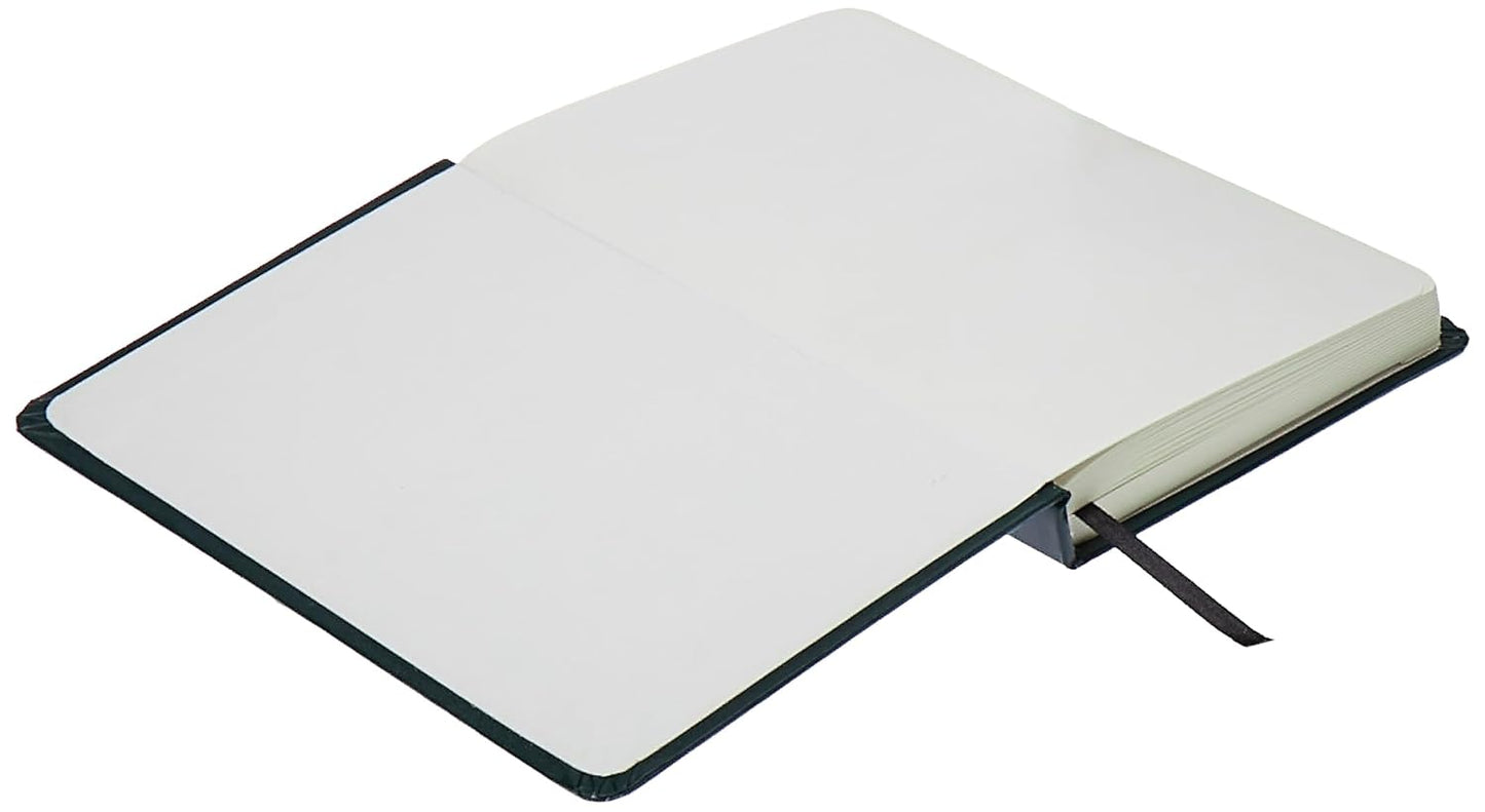 Classic Notebook, Plain - (130mm x 210mm) - 240 pages (Green)