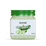 DR.RASHEL Cucumber Scrub For Face & Body (380 Ml) | All Skin |Cleanser Scrub For Deep Exfoliation | Dead Skin Remover Scrub | Tan Removal | Blackhead Remover Scrub
