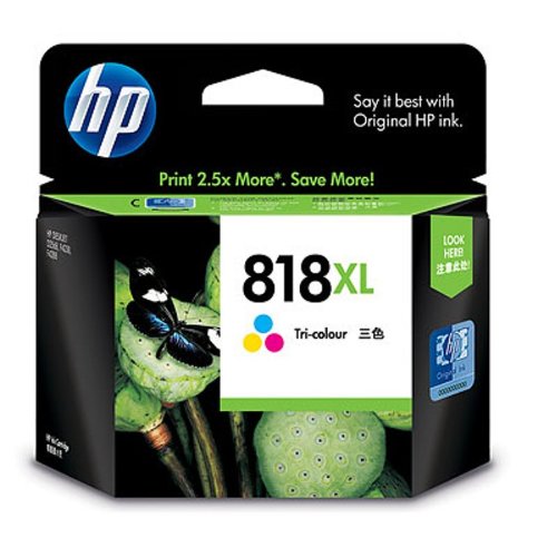 HP Inkjet CC644ZZ 818XL Ink Cartridge (Tri-Color)