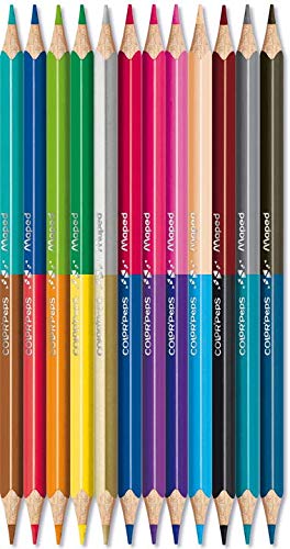 Maped Color'Peps Color Pencil Set-Pack Of 24|Multicolor