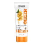 DR.RASHEL Vitamin C Sunscreen SPF 40 PA+++ Gel Ultra Hydrating Protects Your Skin From UV Rays With Matte Look Oil Control For Normal to Oily Skin Parabean Free – 100 ML