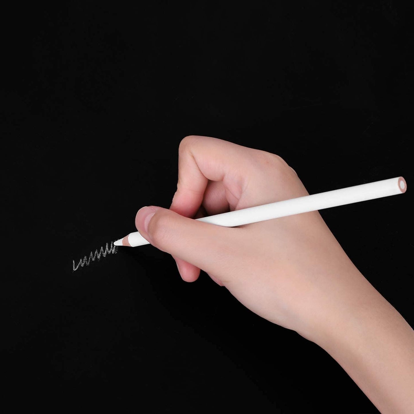 KIRA 3Pcs White Charcoal Pencils Graphite Drawing Painting Sketch Pencils Pens Artist Shading Painting Pencils Art Tools for Professionals Kids Beginners Artists Sketching Coloring