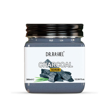 DR.RASHEL Customized Facial Combo Pack of Charcoal Scrub| Vitamin C Gel |Fruit Scrub |Pearl Face Pack & Body Facial Kit For Women Paraben & Sulfate Free - Pack of 4 (380 ML) Each
