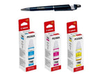 Canon 790 C/Y/M Ink Bottles with  3in1 Multi-Function Mobile Phone Stand, Stylus Pen, Anti-Metal Texture Rotating Ballpoint Pen (Very Colors)