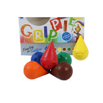 Doms 6 Shades Grippie Crayons Box Pack | Easy Grip For Toddlers | Bright & Intense Colors | Non Toxic Colouring Range, Safe For Children | Pack of 1
