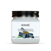 DR.RASHEL Charcoal Face Cream For Women and Men (380 Ml) | All Skin Types |Soft and Healthy Skin | Repairing & Nourishment | Deep Hydration & Moisturization | 100% Vegan | Paraben Free