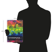 Classmate Pulse 6 Subject Spiral Notebook - Pack of 1 | Single Line | 300 Pages | A4 - 29.7cm x 21.0cm | Attractive Cover Designs | Soft Cover | Notebooks for College Students