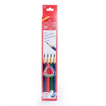 Faber-Castell Ole Grip Super Dark Pencils-Pack Of 10|Blue