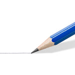 Staedtler Norica 132 46 Rubber Tip Pencil-Pack Of 12|Black