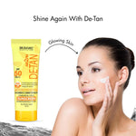 DR.RASHEL De -Tan Sunscreen SPF 50 PA+++ Cream Ultra Hydrating Protects Your Skin From UV Rays With Matte Look Oil Control For Normal to Oily Skin Cucumber & Carrot Extract – 100 ML