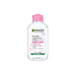 Garnier Micellar Cleansing Water - Gentle Cleanser & Make Up Remover For Everyday Use - Suitable For Sensitive Skin, Dermatologically Tested, Vegan, For Men & Women, Remove 100% Dirt, Pollution, 125ml