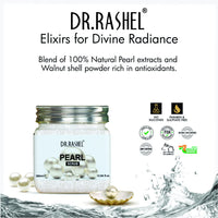 DR.RASHEL Pearl Scrub For Face & Body (380 Ml) | All Skin |Cleanser Scrub For Deep Exfoliation | Dead Skin Remover Scrub | Tan Removal | Blackhead Remover Scrub
