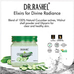 DR.RASHEL Cucumber Scrub For Face & Body (380 Ml) | All Skin |Cleanser Scrub For Deep Exfoliation | Dead Skin Remover Scrub | Tan Removal | Blackhead Remover Scrub
