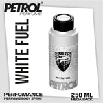 Petrol Perfume White Fule Deodorant Long Lasting Fragrance Body Spray for Men 250ml