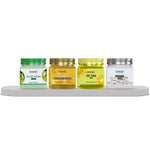 DR.RASHEL Aloe Vera Scrub, Gold Gel Scrub, De-Tan Gel & Pearl Cream For Face & Body 380 ml Each (Combo Pack of 4)