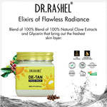 DR.RASHEL De-Tan Face Pack for Glowing Skin, Oil Control, Acne, Pimples, Detan, Blemishes, Pigmentation & Brightening, Face Cleansing for Face & Body (380 Ml)