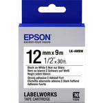 Epson LabelWorks Strong Adhesive LK (Replaces LC) Tape Cartridge ~1/2