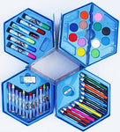 plutofit 46 Pieces Colour Art Set of Colouring Pencils,Crayons, Water Colours, Sketch Pens