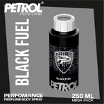 Petrol Perfume Black Fuel Deodorant Long Lasting Fragrance Body Spray for Men 250ml