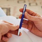 Parker Vector Standard Chrome Trim Roller Ball Pen| Blue Body Color| Ink Color : Blue | Ideal For Professional Use Visit the Parker Store