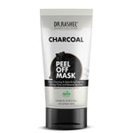 DR.RASHEL Charcoal Peel Off Mask For Men & Women (120ml) | Fights Pollution & Dirt | Removes Impurities & Acne | Deeply Detoxifies Skin | Pack of 1