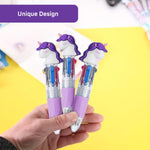 Party Propz Unicorn Color Changing Pen - 12 Pcs Japanese Stationery Items|Pen Pencil For Kids|Cute Pens For Kids|School Stationery Items For Kids|Kid School Supplies|Kawaii School Supply,Ink black