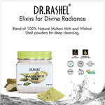 DR.RASHEL Multani Mitti Scrub For Face & Body (380 Ml) | All Skin |Cleanser Scrub For Deep Exfoliation | Dead Skin Remover Scrub | Tan Removal | Blackhead Remover Scrub