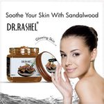 DR.RASHEL Sandal Gel For Face & Body (380 Ml) | All Skin |Cleanser Gel For Deep Exfoliation | Dead Skin Remover | Tan Removal | Blackhead Remover | Applicabl For Men and Women