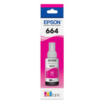Epson T664320 EcoTank Magenta Ink Bottle