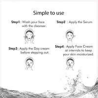 DR.Rashel Aloe Vera Skin Series Infused with the Goodness of Aloe Vera Extract & Vitamin E | Gently Cleanses & Boost Hydration | Facial Cleanser, Day Cream, Night Cream & Face Serum