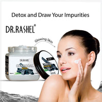 DR.RASHEL Charcoal Face Cream For Women and Men (380 Ml) | All Skin Types |Soft and Healthy Skin | Repairing & Nourishment | Deep Hydration & Moisturization | 100% Vegan | Paraben Free