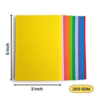 True-Ally 200 GSM Premium Heavy Blank 3" x 5" Index Cards - 200 Cards - 10 Color Index Cards -Great for Flash Cards, Study Cards, Memory Cards, School Supplies (3 x 5 inch - 200 Sheets) Visit the True-Ally Store