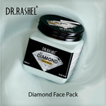 DR.RASHEL Diamond Face Pack For Nourishing Skin & Deep Cleansing (380 Ml) | Fight Against Wrinkles & Enhance Skin Elasticity | Suitable For Moistrizing Skin & Fairness | Applicable For Men & Women