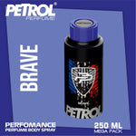 Petrol Perfume Brave Deodorant Long Lasting Fragrance Body Spray for Men 250ml