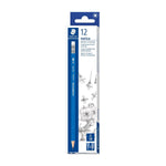Staedtler Norica 132 46 Rubber Tip Pencil-Pack Of 12|Black