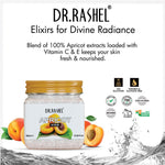DR.RASHEL Apricot Scrub For Face & Body (380 Ml) | All Skin |Cleanser Scrub For Deep Exfoliation | Dead Skin Remover Scrub | Tan Removal | Blackhead Remover Scrub