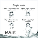 DR.RASHEL Aloe Vera Scrub For Face & Body (380 Ml) | All Skin |Cleanser Scrub For Deep Exfoliation | Dead Skin Remover Scrub | Tan Removal | Blackhead Remover Scrub
