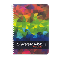 Classmate Pulse 6 Subject Spiral Notebook - Pack of 1 | Single Line | 300 Pages | A4 - 29.7cm x 21.0cm | Attractive Cover Designs | Soft Cover | Notebooks for College Students