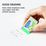 Doms Non-Toxic Fragrance Erasers Set | for Clean & Clear Erasing | Stationery Gift Item for Kids & Students | Playful Body Colors | Pack of 20 Pieces